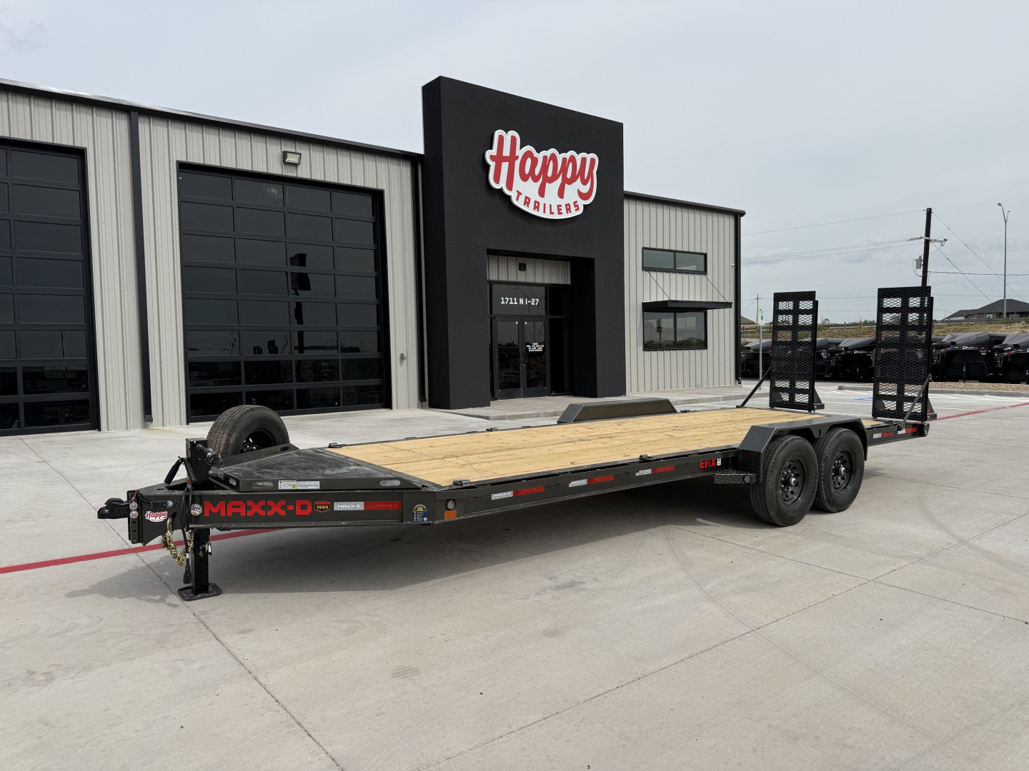 New 2026 MAXX-D 83"x22' 14k I-Beam Equipment Trailer – EHX