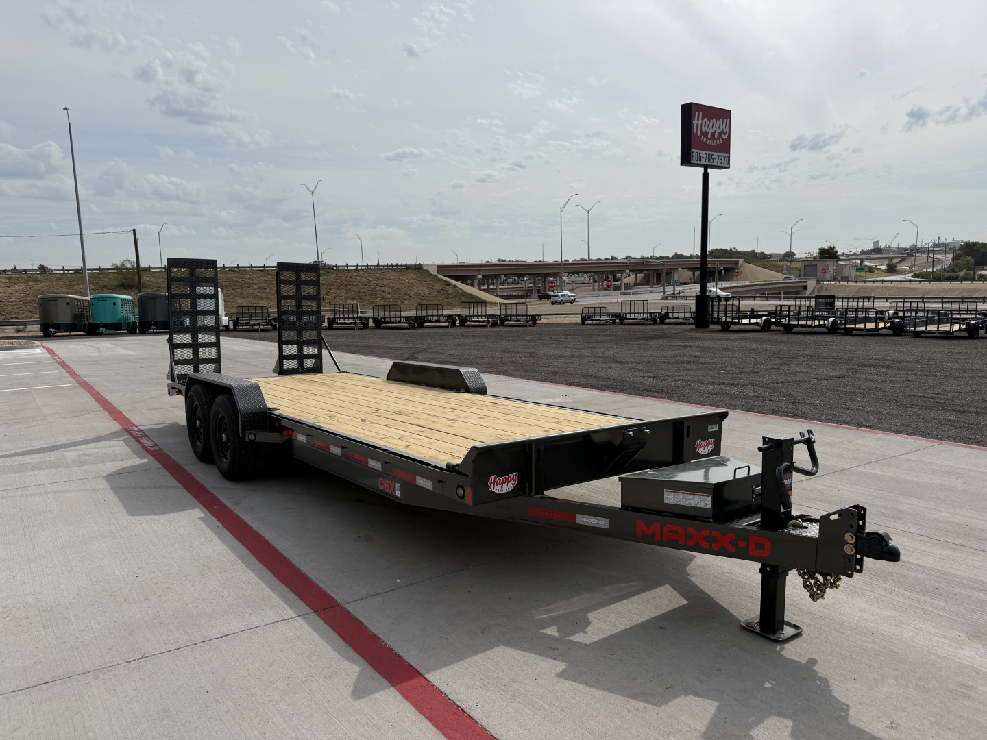 New 2026 MAXX-D 83"x22' BP 6" Channel Carhauler – C6X