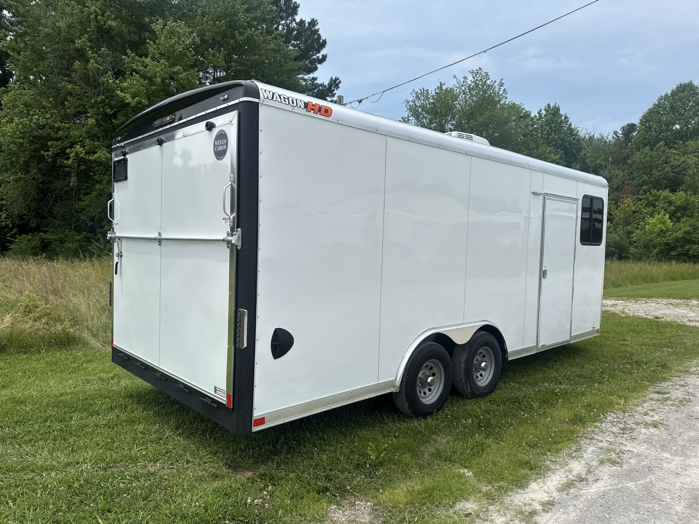 New 2025 Wells Cargo 8.5x20 Jobsite Office Trailer Cargo