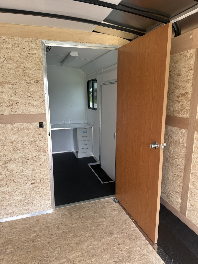 New 2025 Wells Cargo 8.5x20 Jobsite Office Trailer Cargo