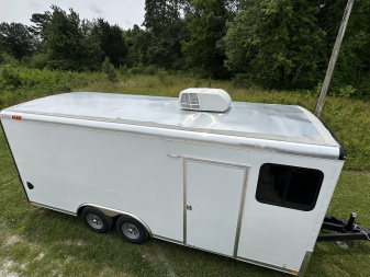 New 2025 Wells Cargo 8.5x20 Jobsite Office Trailer Cargo