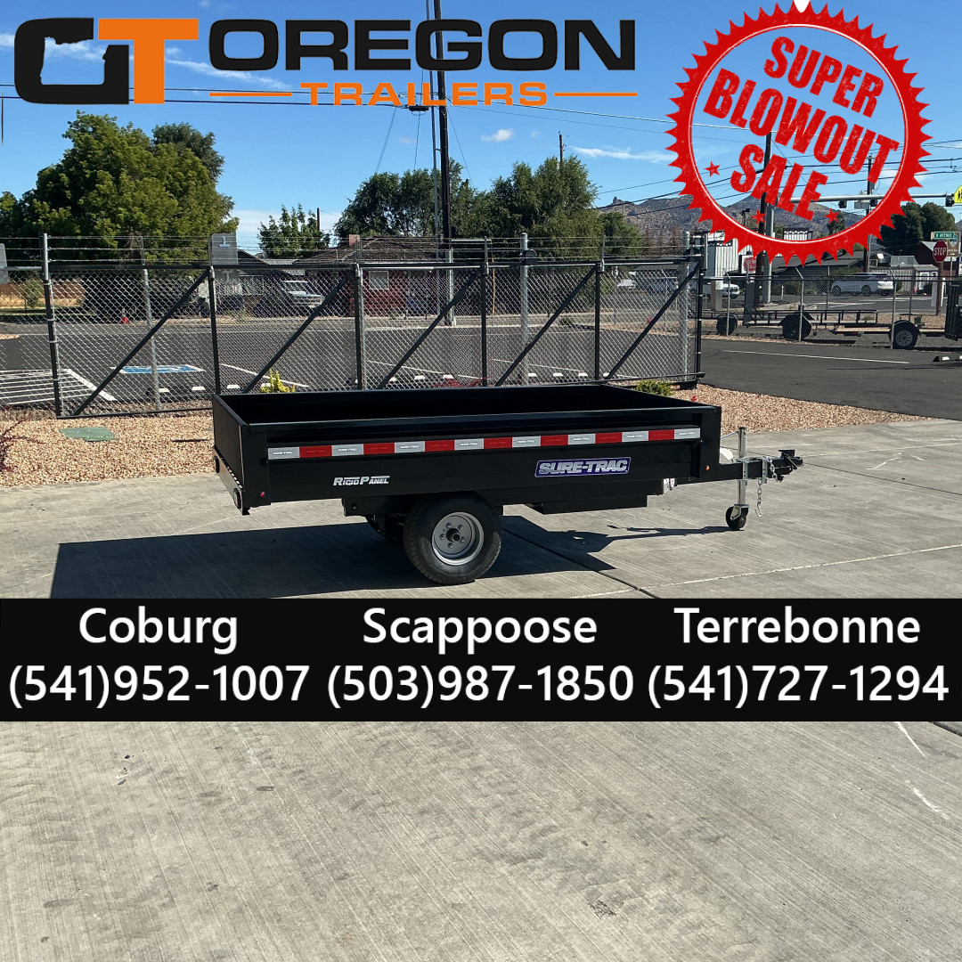 New 4.5X8 SA 3K Sure-Trac Utility Dump