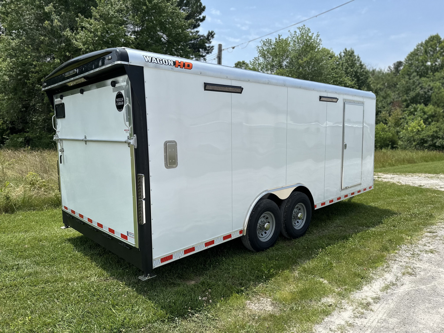 New 2025 Wells Cargo 8.5x20 HD Wagon Enclosed Trailer 12K