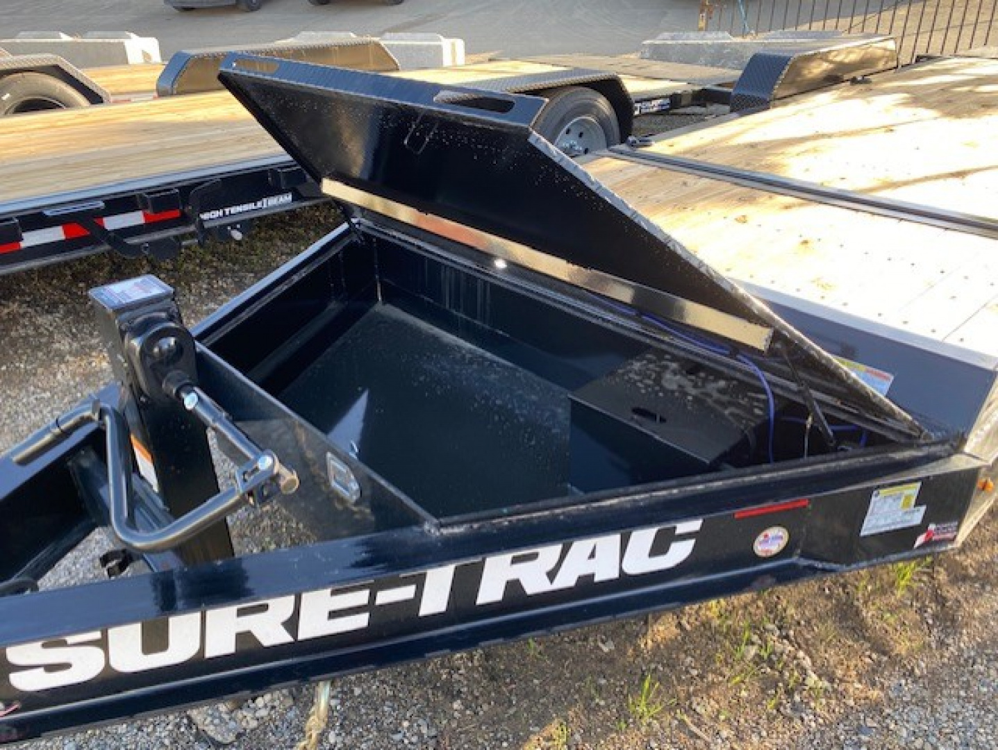 New 7x16+4 Tandem Axle 17.6K Tilt Equipment Trailer