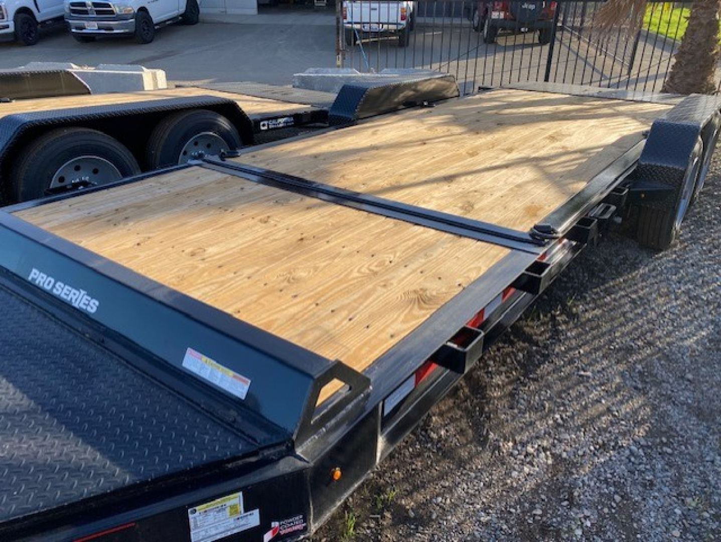 New 7x16+4 Tandem Axle 17.6K Tilt Equipment Trailer