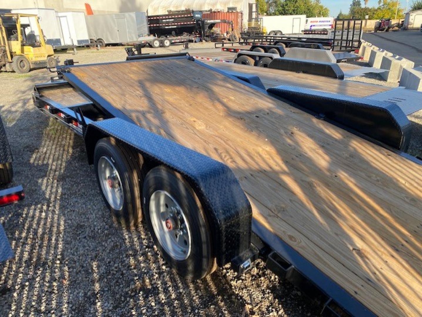 New 7x16+4 Tandem Axle 17.6K Tilt Equipment Trailer