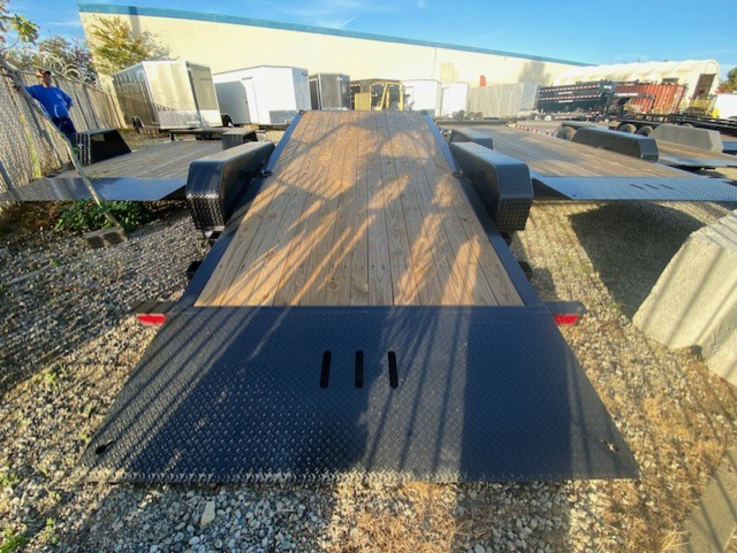 New 7x16+4 Tandem Axle 17.6K Tilt Equipment Trailer