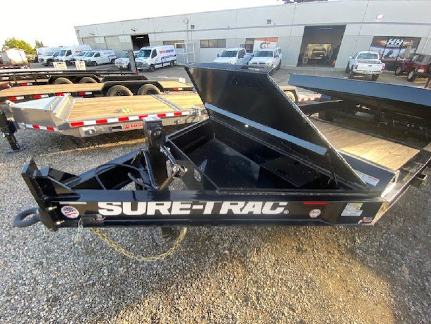 New 7x18+4 Tandem Axle 17.6K Tilt Trailer