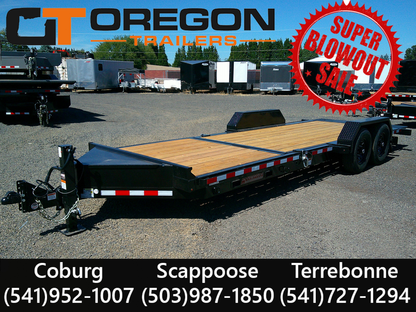 New 2025 Midsota 16+6 Split Tilt Trailer 15.4K