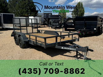 New 2026 Iron Bull Trailers 7X14-7K Utility Trailer