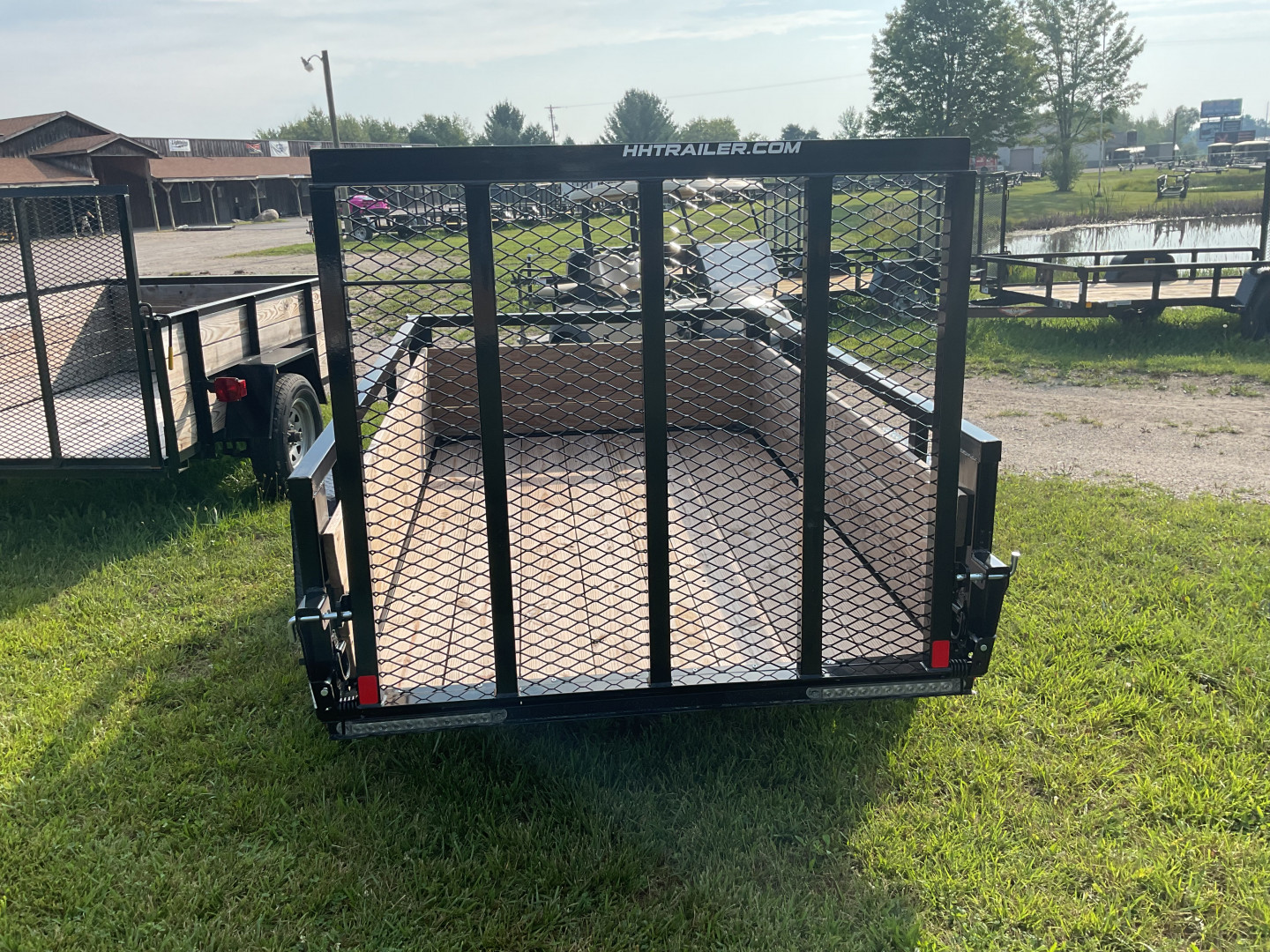 New 2026 H&H Trailers 5X8 WOODSIDE Landscape Trailer