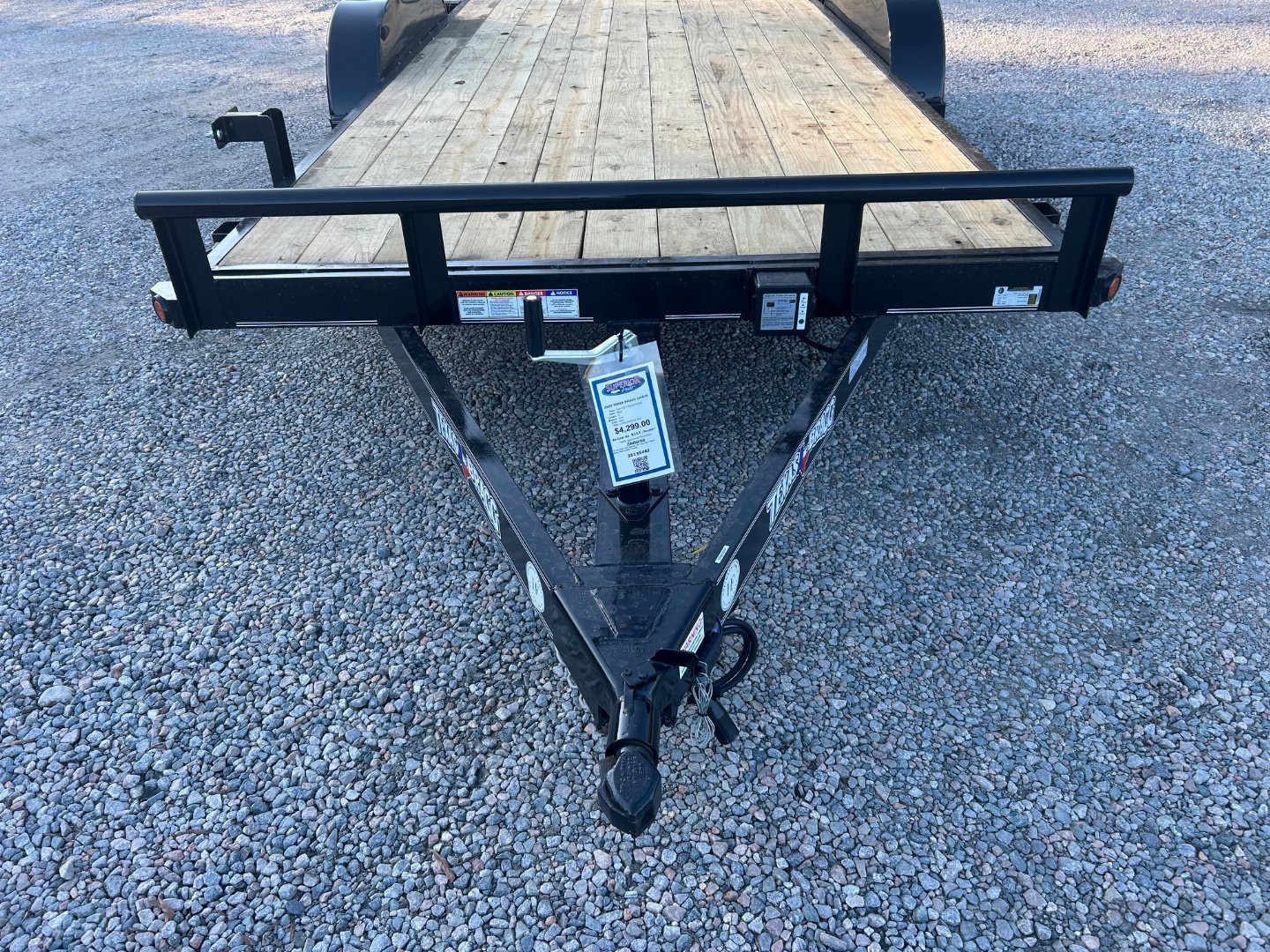 New 2025 TEXAS BRAGG TRAILERS 16 HCH Car Trailer w/ Welded D-Rings