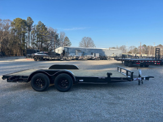 New 2025 TEXAS BRAGG TRAILERS 16 HCH Car Trailer w/ Welded D-Rings