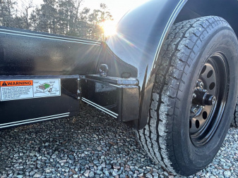 New 2025 TEXAS BRAGG TRAILERS 16 HCH Car Trailer w/ Welded D-Rings