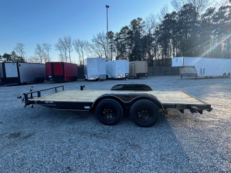 New 2025 TEXAS BRAGG TRAILERS 16 HCH Car Trailer w/ Welded D-Rings