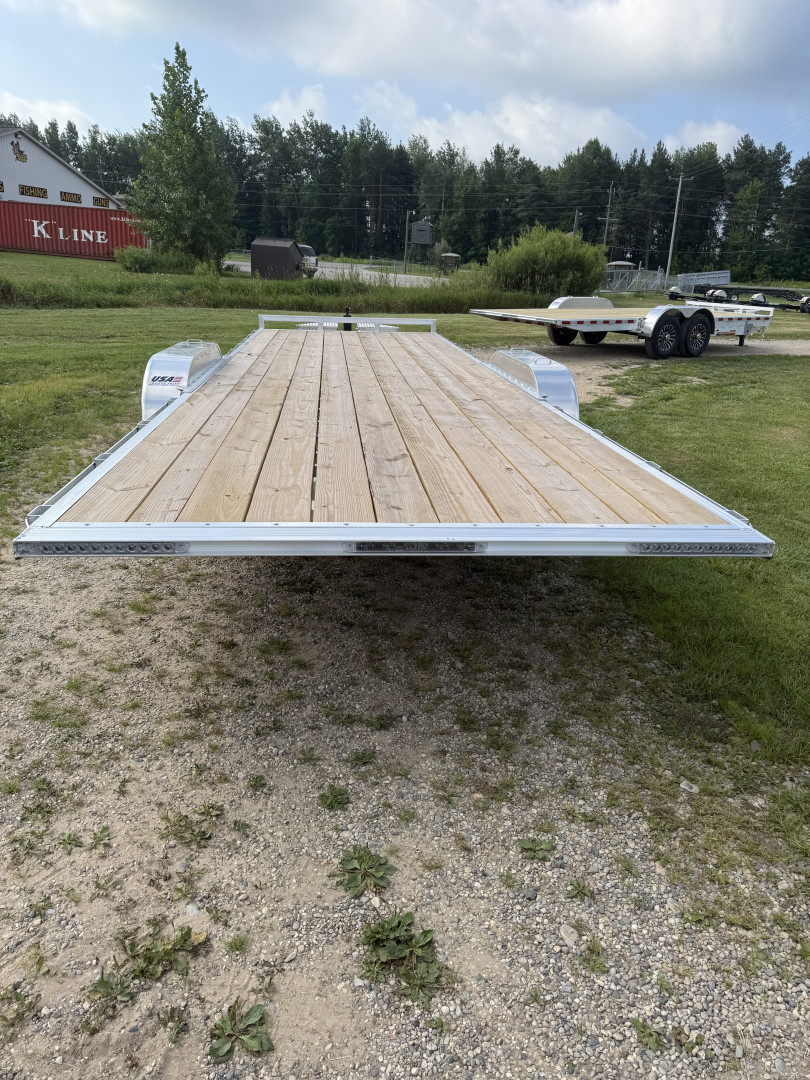 New 2026 H&H Trailers 24' ALL ALUMINUM 14K POWER TILT Tilt Trailer