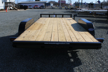 New 2025 TEXAS BRAGG TRAILERS 18 HCH Car Trailer w/ Removable Fender