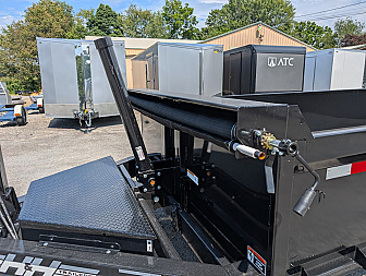 New 2025 H&H 83X14 14K I-Beam Telescopic Dump Trailer