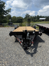 New 2026 CAM 20' Equip. Trailer w/ Beavertail - 7K Axles - 14,000 GVWR - Toolbox