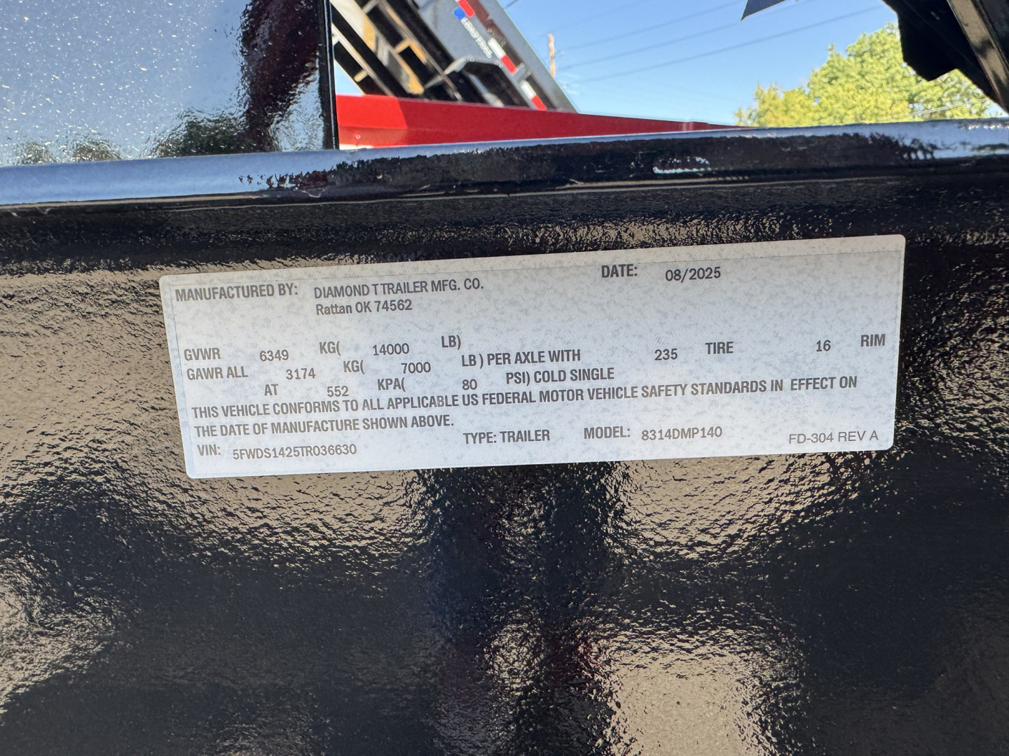 New 2025 Diamond T 7-14Dump
