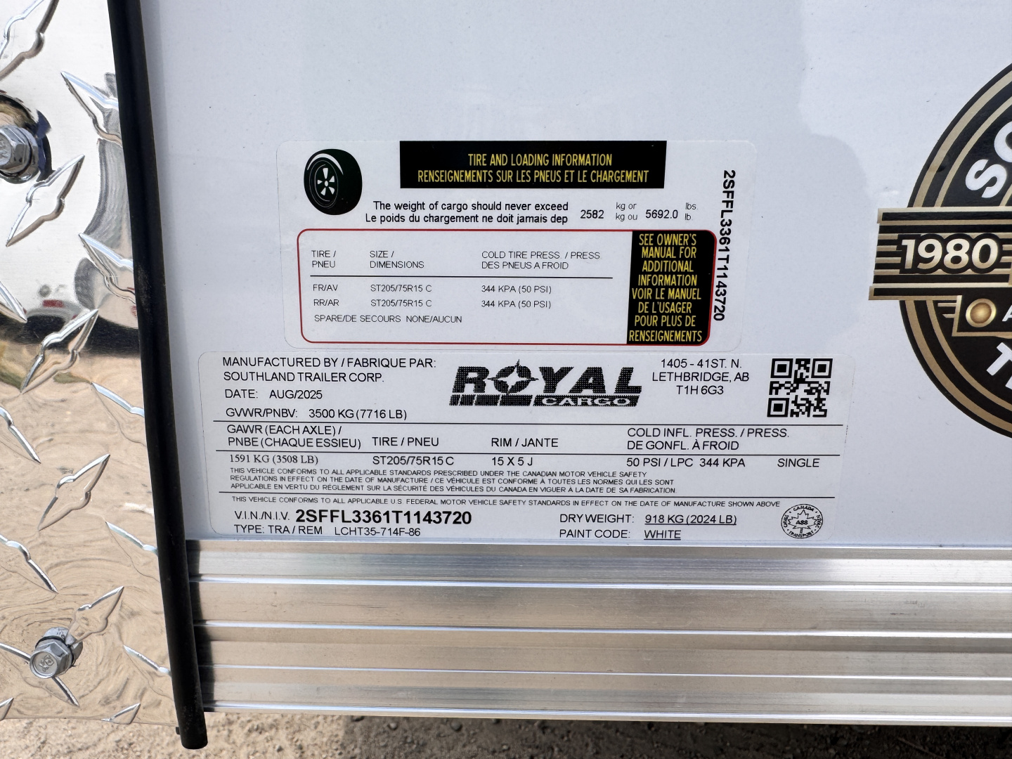 New 2026 Southland Trailers 7-14 Enclosed