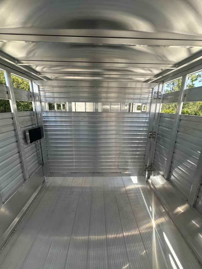 New 2026 Frontier Trailers Livestock 16'7" 10K Stock / Stock Combo Trailer