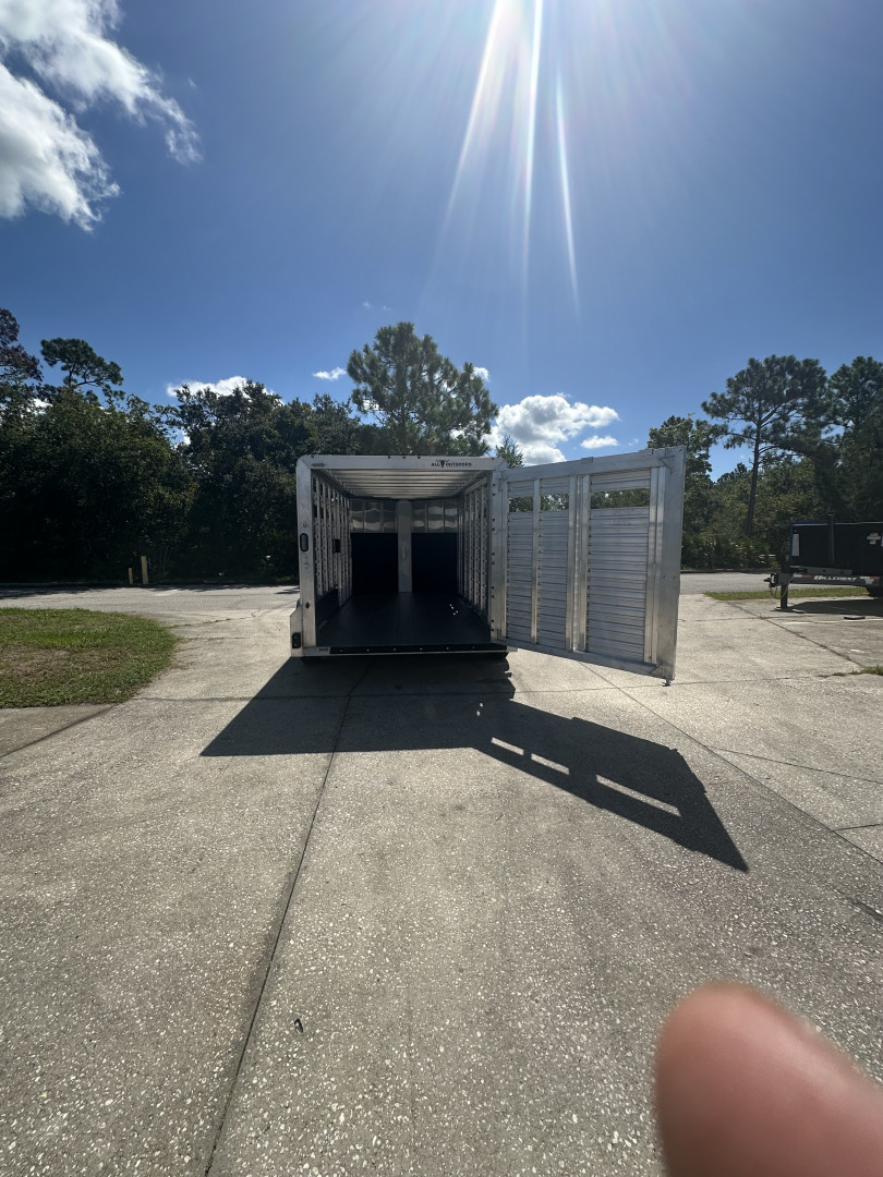 New 2026 Frontier Trailers Livestock 16'7" 10K Stock / Stock Combo Trailer