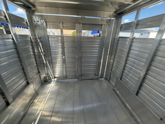 New 2026 Frontier Trailers Livestock 16'7" 10K Stock / Stock Combo Trailer