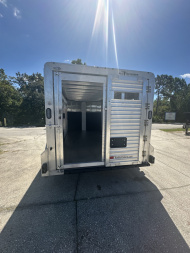 New 2026 Frontier Trailers Livestock 16'7" 10K Stock / Stock Combo Trailer