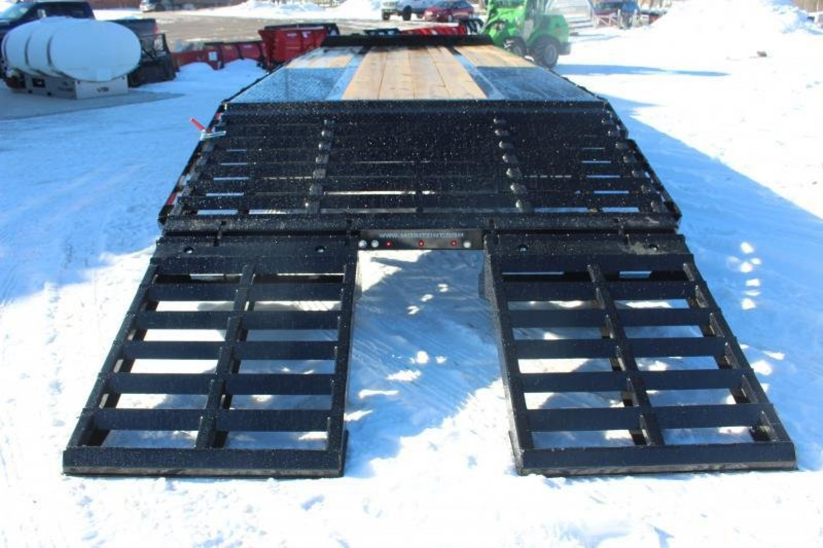 New 2025 Moritz FDPH DT 20' + 5' - Pintle Ring Deckover Equipment Trailer - 25900# GVW