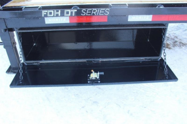 New 2025 Moritz FDPH DT 20' + 5' - Pintle Ring Deckover Equipment Trailer - 25900# GVW