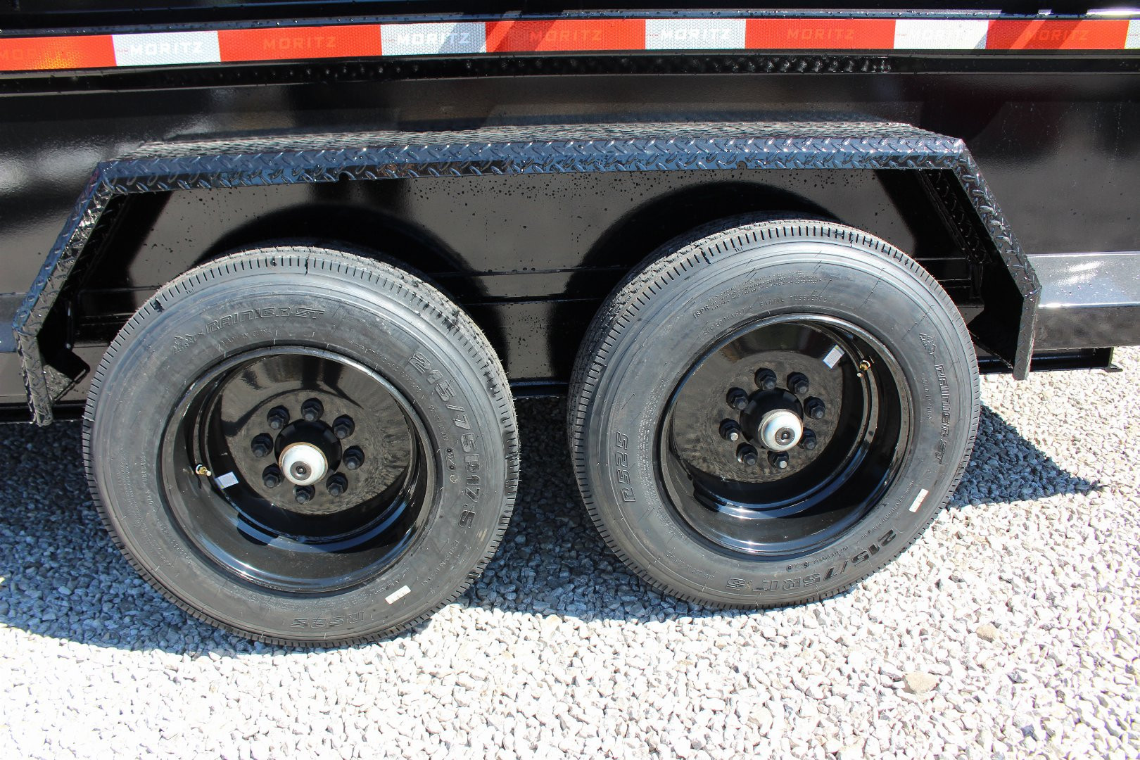 New 2025 Moritz 6' 10" x 14' Heavy Commercial DLH Series Dump Trailer - 16000# GVW