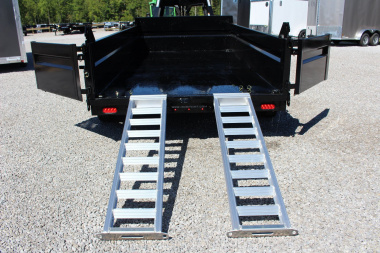 New 2025 Moritz 6' 10" x 14' Heavy Commercial DLH Series Dump Trailer - 16000# GVW