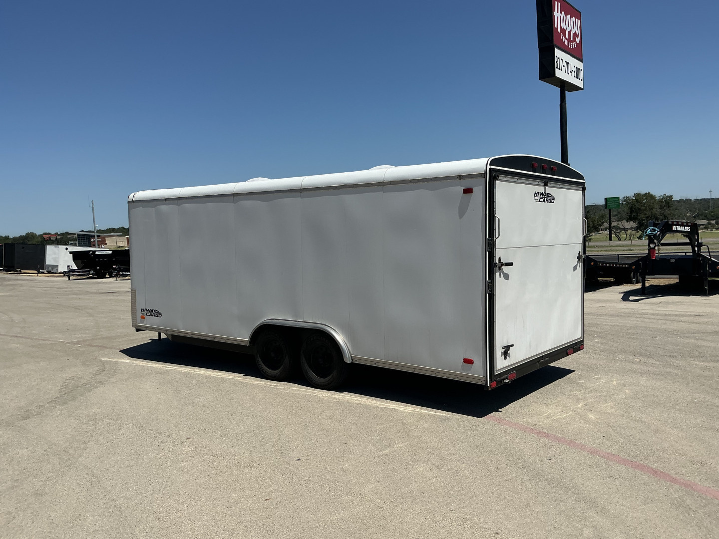 Used 2009 Carson Trailers 8.5'x20' Enclosed Cargo
