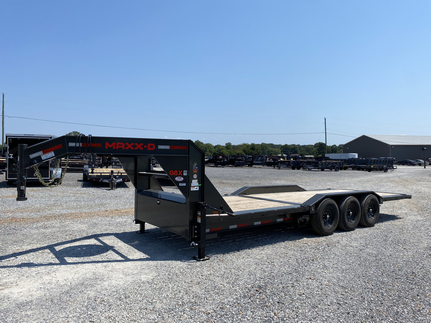 New 2026 MAXXD 102"x24' 21k Gravity Tilt Gooseneck Trailer