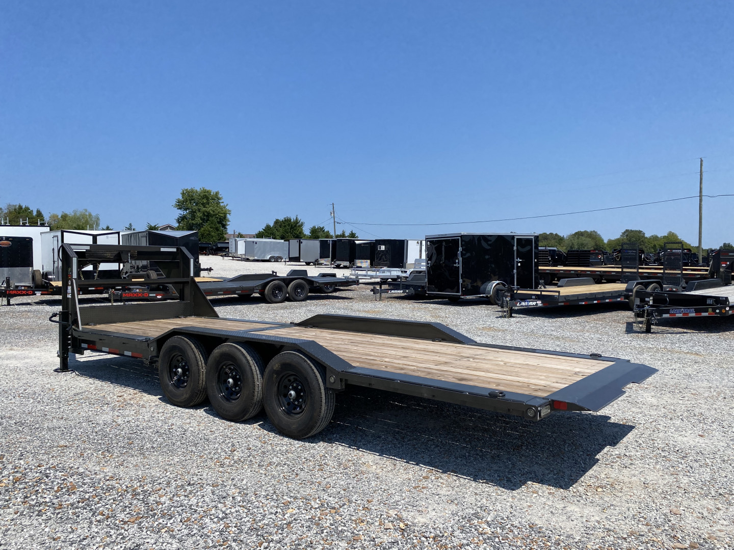 New 2026 MAXXD 102"x24' 21k Gravity Tilt Gooseneck Trailer
