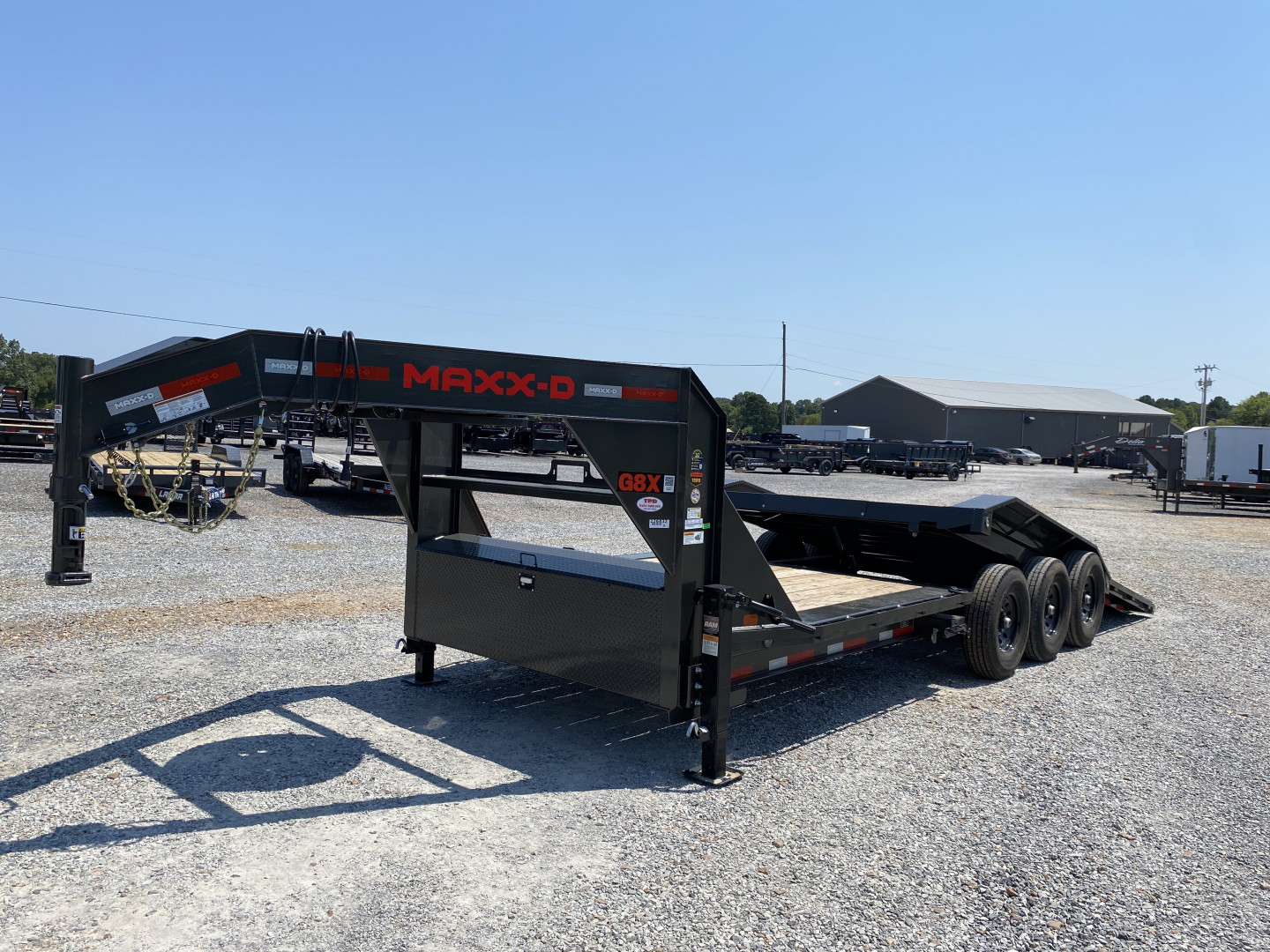 New 2026 MAXXD 102"x24' 21k Gravity Tilt Gooseneck Trailer