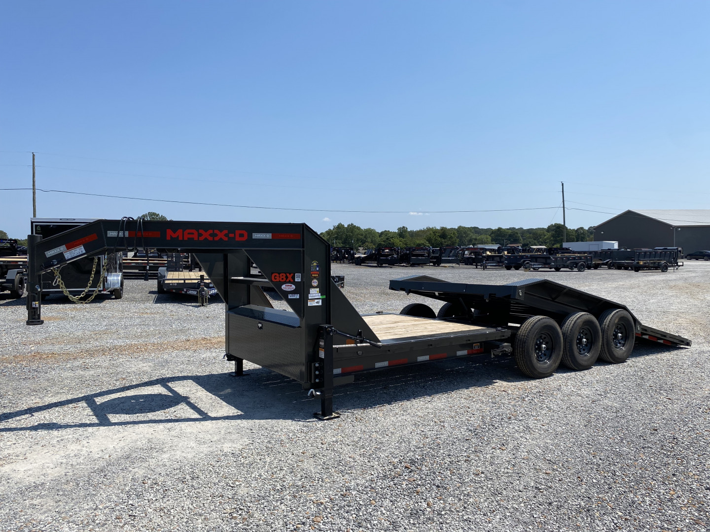 New 2026 MAXXD 102"x24' 21k Gravity Tilt Gooseneck Trailer