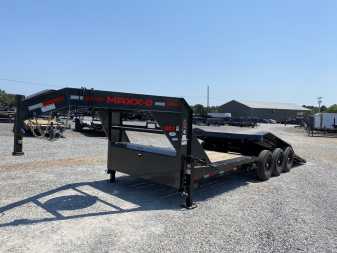 New 2026 MAXXD 102"x24' 21k Gravity Tilt Gooseneck Trailer
