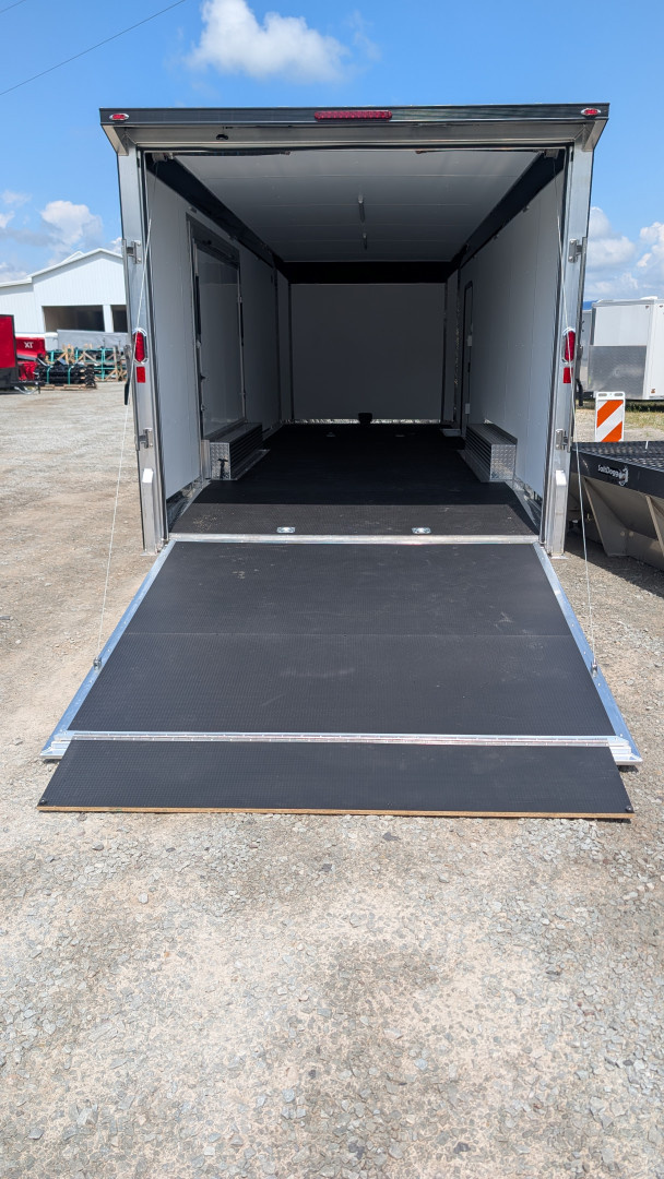 New 2026 Legend 8.5 x 24 Trailmaster Race Series Car Hauler w/ Ramp (ESCAPE DOOR!!!)