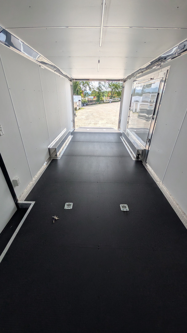 New 2026 Legend 8.5 x 24 Trailmaster Race Series Car Hauler w/ Ramp (ESCAPE DOOR!!!)