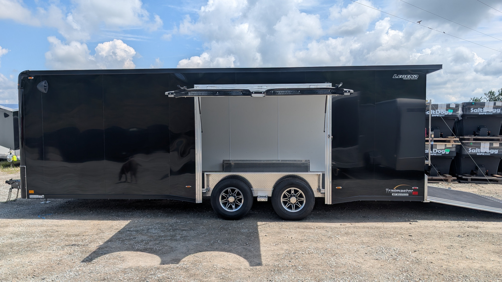 New 2026 Legend 8.5 x 24 Trailmaster Race Series Car Hauler w/ Ramp (ESCAPE DOOR!!!)