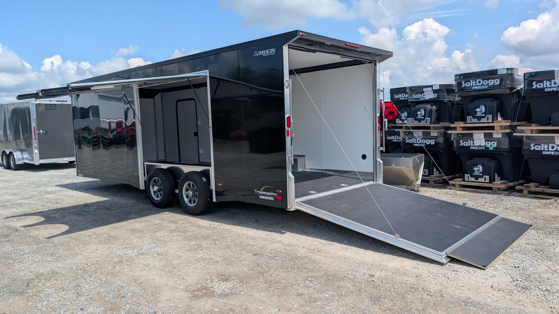 New 2026 Legend 8.5 x 24 Trailmaster Race Series Car Hauler w/ Ramp (ESCAPE DOOR!!!)