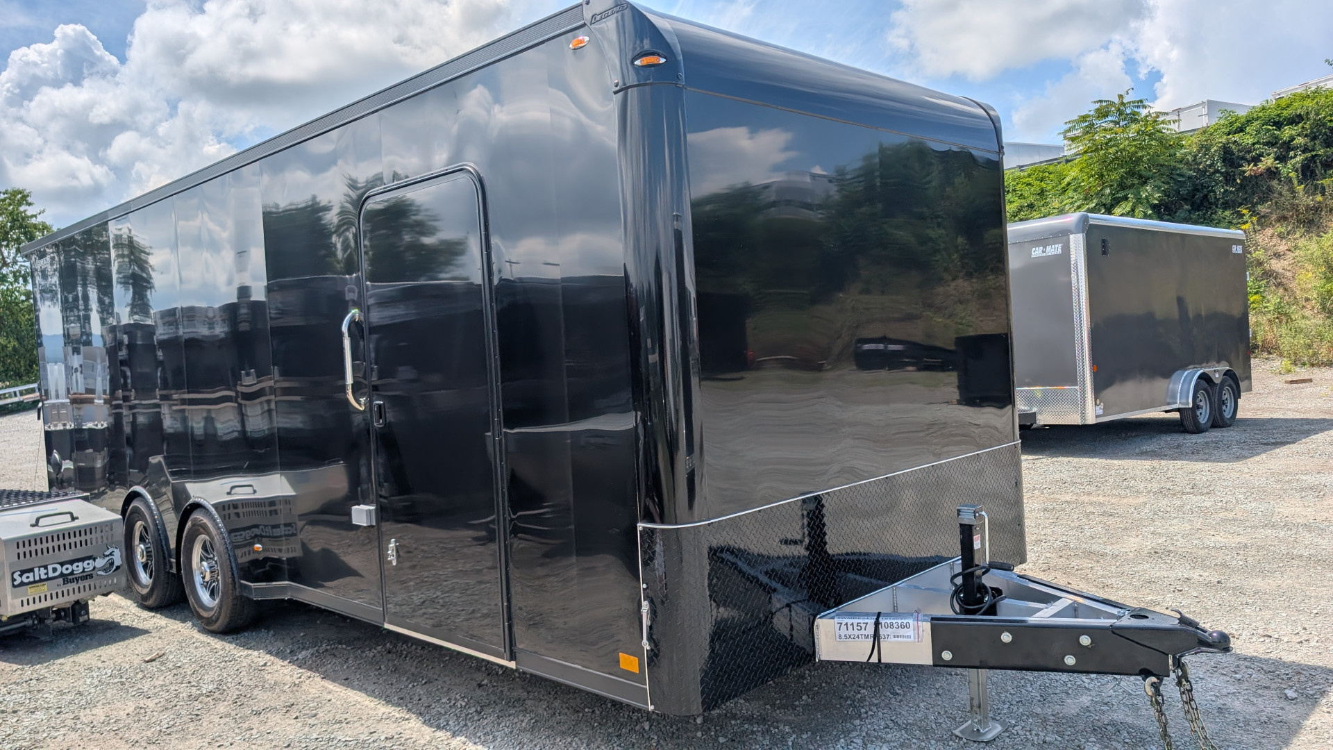 New 2026 Legend 8.5 x 24 Trailmaster Race Series Car Hauler w/ Ramp (ESCAPE DOOR!!!)