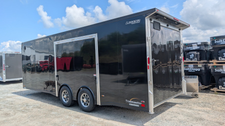 New 2026 Legend 8.5 x 24 Trailmaster Race Series Car Hauler w/ Ramp (ESCAPE DOOR!!!)
