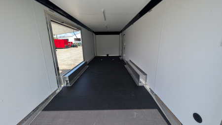 New 2026 Legend 8.5 x 24 Trailmaster Race Series Car Hauler w/ Ramp (ESCAPE DOOR!!!)