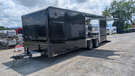 New 2026 Legend 8.5 x 24 Trailmaster Race Series Car Hauler w/ Ramp (ESCAPE DOOR!!!)