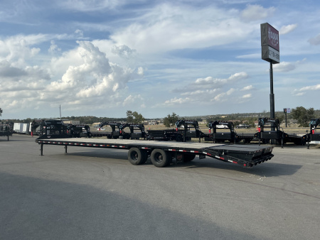 Used 2024 PJ 102"x40' Low Pro Flatdeck w/ Duals- LD