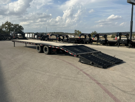 Used 2024 PJ 102"x40' Low Pro Flatdeck w/ Duals- LD