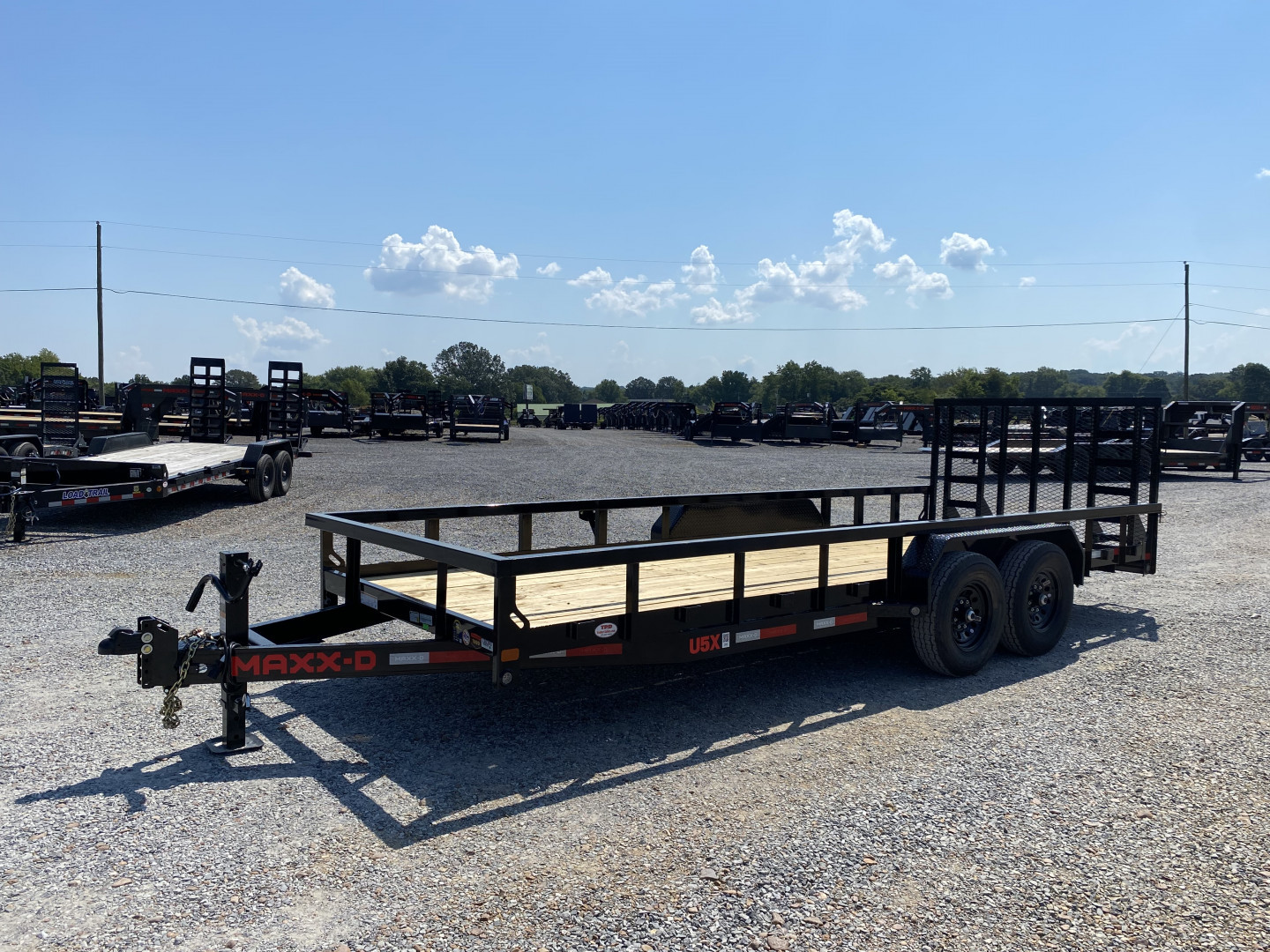 New 2026 MAXXD 83" X 20' 14k Equipment Trailer